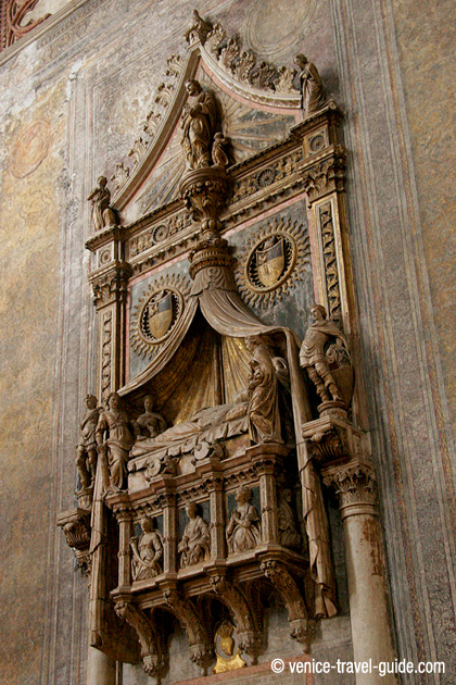 Basilica dei Frari Tomb of Doge Francesco Foscari