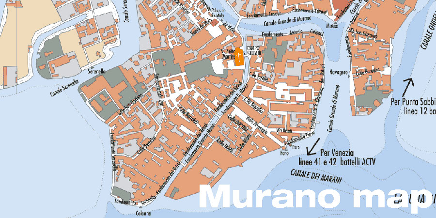 Murano map