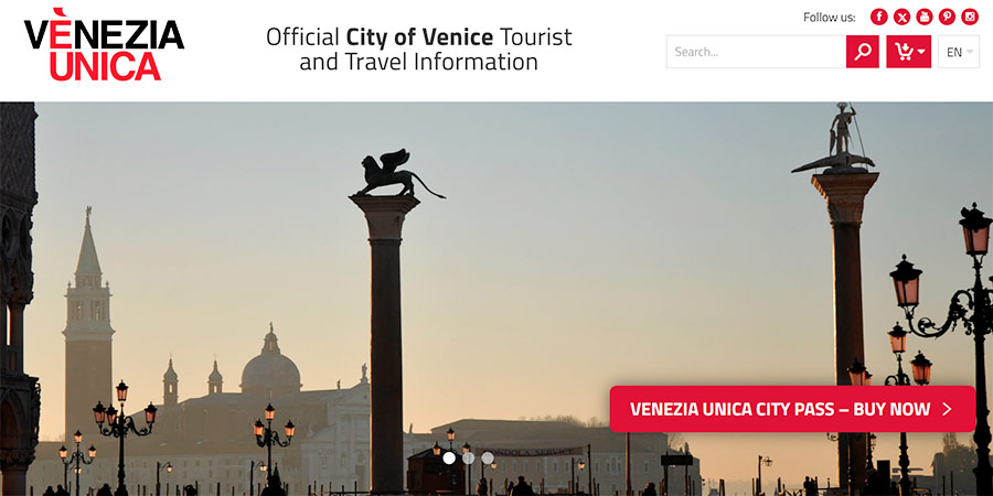 Venezia Unica Website