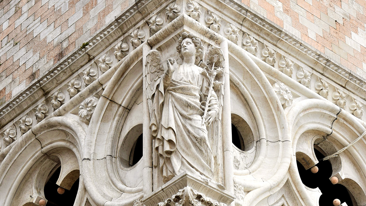 Sculptural groups of the Doge's Palace